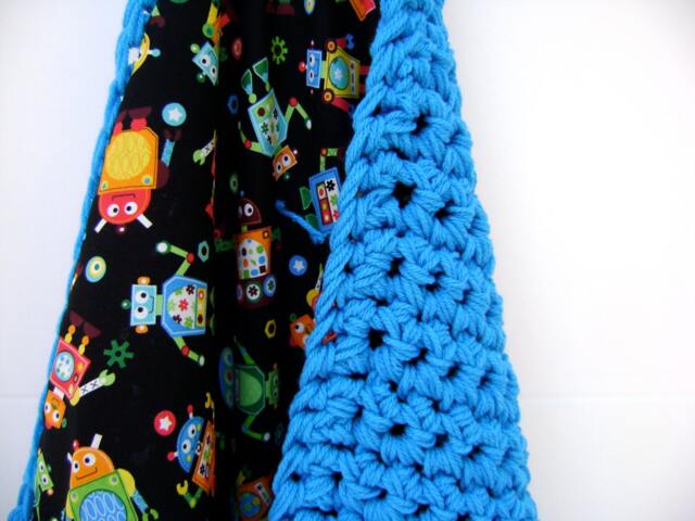 Crochet Pattern For Reversible Baby Blanket - Easy Advanced Beginner On Sale Reg 7 Instant Download - image 1