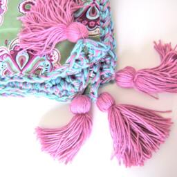 Crochet Pattern For Reversible Baby Blanket - Easy Advanced Beginner On Sale Reg 7 Instant Download - thumbnail 2