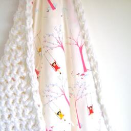 Crochet Pattern For Reversible Baby Blanket - Easy Advanced Beginner On Sale Reg 7 Instant Download - thumbnail 4
