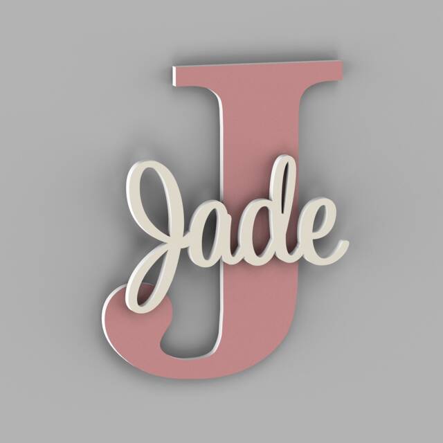 Nursery Decor Personalized Name Sign Baby Room Art Perfect Shower Gift & Kids Wall - image 1