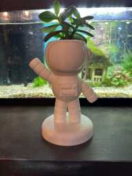 "Astronaut Gift Succulent Planter Airplant Holder ""Wee Jimmy Spaceman" - thumbnail 1