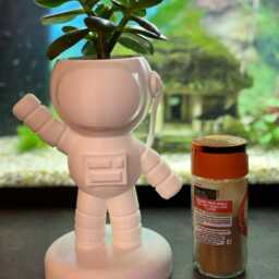 "Astronaut Gift Succulent Planter Airplant Holder ""Wee Jimmy Spaceman" - thumbnail 3