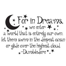 Baby Dreams Wall Decal, Kid Room Decor, Nursery Vinyl Quotes - 143 - thumbnail 3
