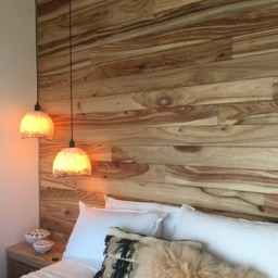 Handmade Parchment Paper Pendant Lamp Nordic Bedroom Lighting - thumbnail 2