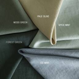 Linen Drop Cloth Curtains, Natural Curtain Panels, Custom Drapes, Window Treatments - thumbnail 4