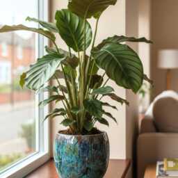 Handmade Turquoise Glazed Ceramic Plant Pot Multiple Sizes - thumbnail 2