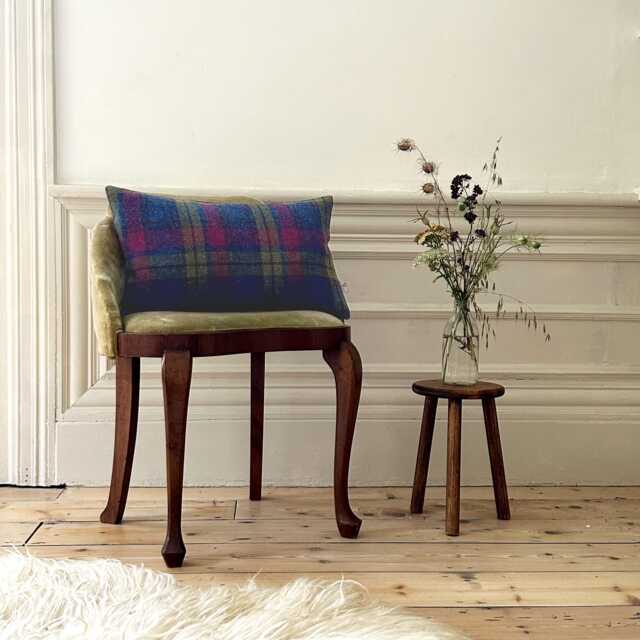 "Harris Tweed Callanish Tartan - 50x30cm/20""x12" - image 1