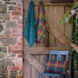 "Harris Tweed Callanish Tartan - 50x30cm/20""x12" - thumbnail 3