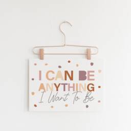 Girls Nursery Prints, Bedroom Motivational Quotes, Wall Art, Boho Kids Room, Affirmation Print - thumbnail 3