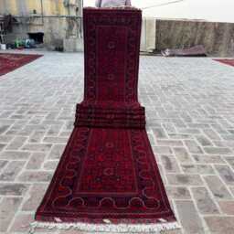 2'4x25'7 Khamyab Wool Runner - Authentic Hand-Knotted Extra Long Tribal Corridor Rug High Quality Oriental For Hallway, Living Room - thumbnail 2