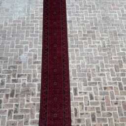 2'4x25'7 Khamyab Wool Runner - Authentic Hand-Knotted Extra Long Tribal Corridor Rug High Quality Oriental For Hallway, Living Room - thumbnail 3