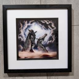 Scottish Wall Art Print, Room Decor - Rise Of The Kelpies Highlands - thumbnail 2