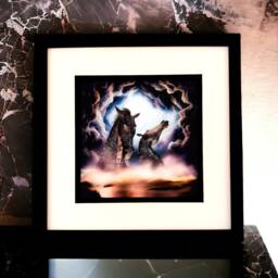 Scottish Wall Art Print, Room Decor - Rise Of The Kelpies Highlands - thumbnail 1