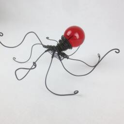 Blood Red Baby Kraken, Made To Order Octopus - thumbnail 4