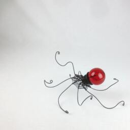 Blood Red Baby Kraken, Made To Order Octopus - thumbnail 3