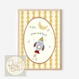 Whimsical Boys Prints. Perfect For A Playroom, Nursery Or Bedroom - Unframed - thumbnail 3