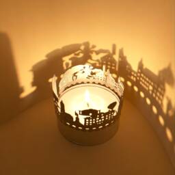 Jena Skyline Shadow Play - City Souvenir Candle Attachment - thumbnail 3