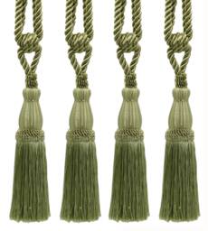 "D??copro Curtain Tassel Tieback, Length 8 1/2"" - 21.5cm, Spread 30" - thumbnail 1