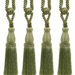 "D??copro Curtain Tassel Tieback, Length 8 1/2"" - 21.5cm, Spread 30" - thumbnail 2