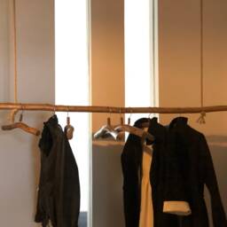 Wardrobe Up To Approx. 1.20 M/Natural Wardrobe Wooden Made Of Wood - Custom-Made - thumbnail 3