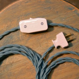 Inline Cord Switch - Leviton Rocker Style Feed Thru Top Quality Supplies For Your Handmade Lighting, Lamps, Pendants Etc - thumbnail 3