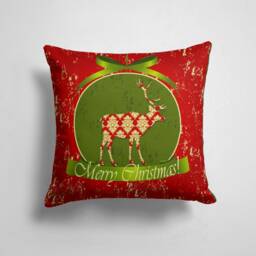 Christmas Cushion Cover/Snowman Reindeer Case/Holly Jolly Noel Pillow Cover/Merry New Year Top/Christmas Gnomes - thumbnail 2