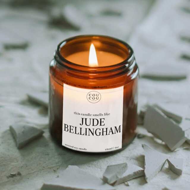 Jude Bellingham Gift Candle, England World Cup 2026, Funny Football Present - image 1