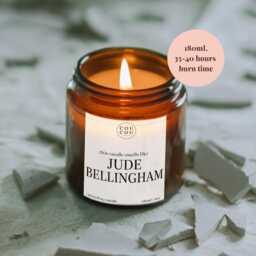 Jude Bellingham Gift Candle, England World Cup 2026, Funny Football Present - thumbnail 3