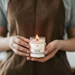 Jude Bellingham Gift Candle, England World Cup 2026, Funny Football Present - thumbnail 4