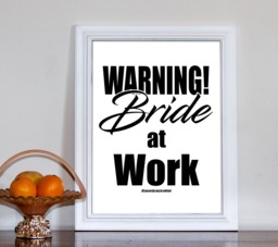 "Last Minute Christmas Gifts For The Bride To Be, Printable Wall Art, " - thumbnail 1