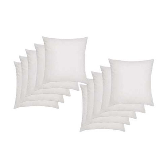 Set Of 10 - Hollowfibre Cushion Pads Inners Inserts Fillers Scatters - image 1