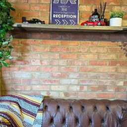 Tvr Factory Sign Vintage Style Rusty Metal Mancave Wall Art - thumbnail 2