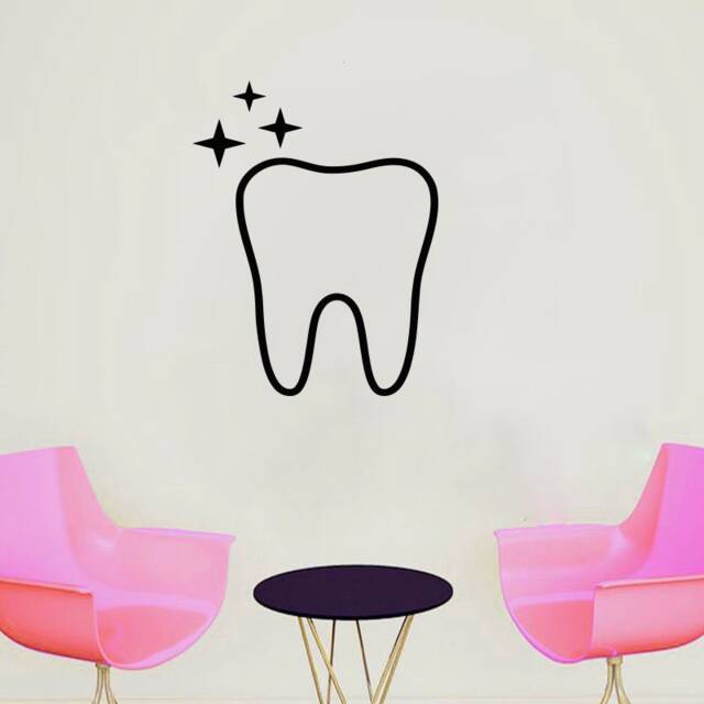Dental Clinic Wall Decal Tooth Vinyl Sticker 1295 - image 1