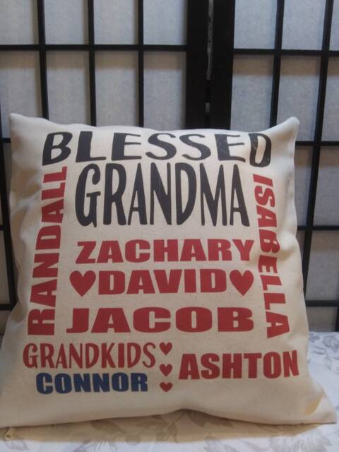 Grandparent Pillow