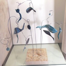 Flying Fish Glass Mobile - thumbnail 4