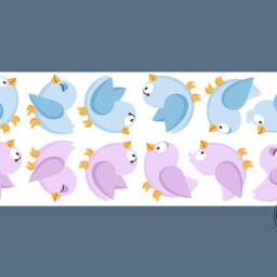 "Wall Sticker ""Baby Birds 12-Set" - thumbnail 4