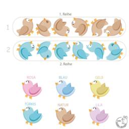 "Wall Sticker ""Baby Birds 12-Set" - thumbnail 2