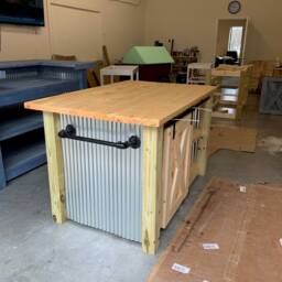 Farmhouse Kitchen Island - thumbnail 4