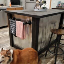 Farmhouse Kitchen Island - thumbnail 3