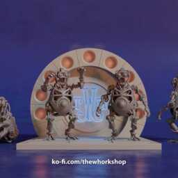 Robot Yeti - The Whorkshop - 121 Eaglemoss Scale 3D Print Figurine - thumbnail 2
