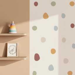 Irregular Polka Dots Nursery Wall Stickers - thumbnail 2