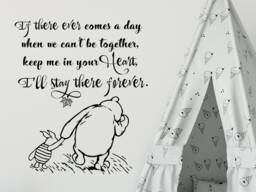 40% Off Winnie The Pooh Nursery Wall Decal - Classic The Stickers Kids Room Decor Quote R78 - thumbnail 1