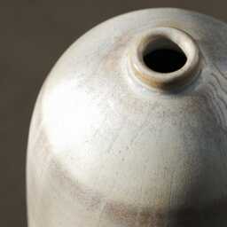 Handmade Ceramic Vase - Minimalist Earth Tone Glaze, Modern Home Decor - thumbnail 3