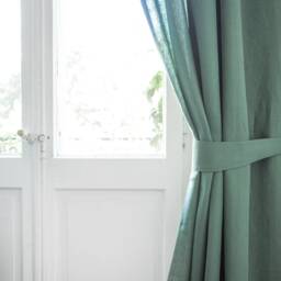 Handmade Green Curtain Hold-Back - Rustic Greenery Home Accent - thumbnail 2
