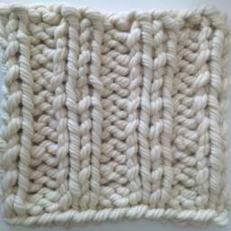 Baby Chunky Merino Wool Blanket Prop Newborn Photo Super Bulky Giant Jumbo Yarn Arm Knit Throw Posing Layer 20x24 Inch 50x60 cm Ivory White - thumbnail 4