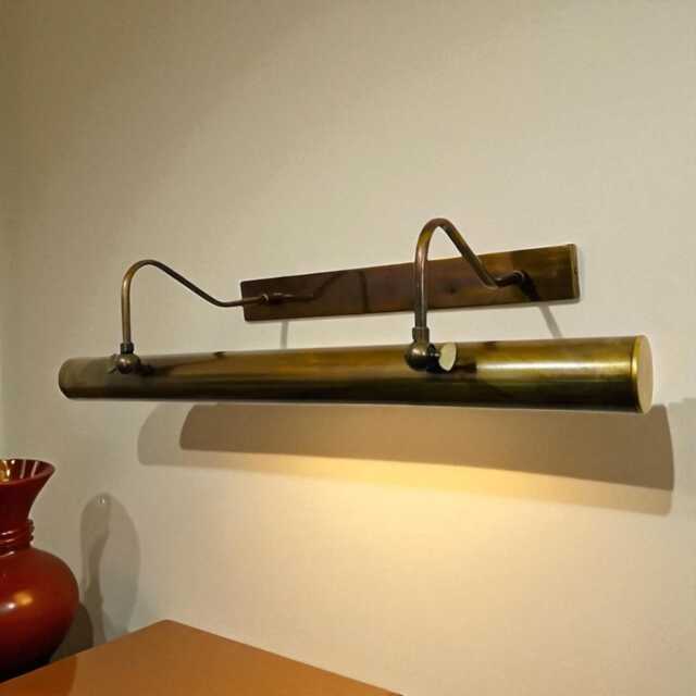 Handmade Brass Wall Picture Light - 24 - image 1