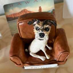 Personalized Pet Clay Folk Art Sculpture Or Memorial Based On Your Pets Photo - thumbnail 2