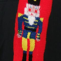 Personalized Hand Knitted Christmas Stocking - thumbnail 2