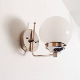 Modern Sconce - Minimalist Bathroom Lighting Glass Globe Bedside Entryway Light Contemporary Hallway Ul Listed - thumbnail 3