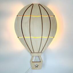 Wall Lamp Air Balloon, Childern's Room, Kidsroom, Newborn Nursery Light - thumbnail 1